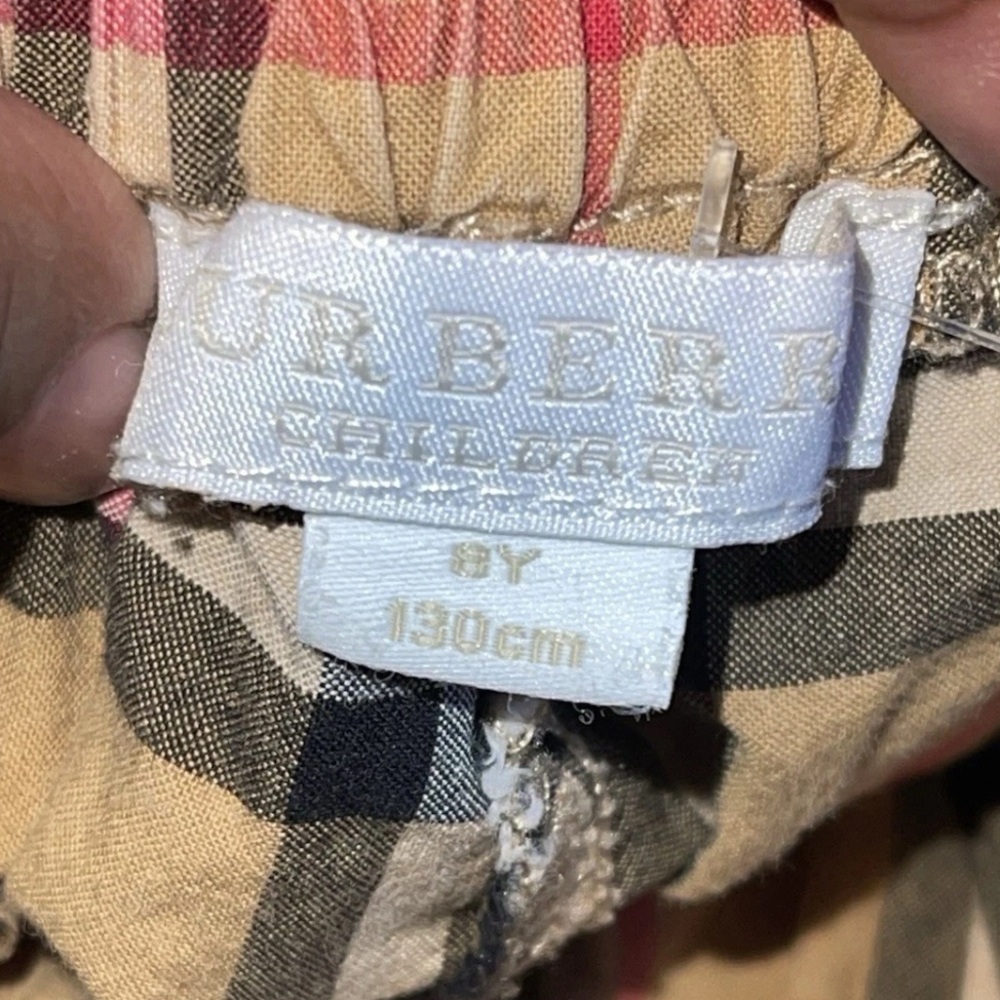 BURBERRY Kids Classic Plaid Shorts size 8Y fits Medium / Large - Picture 5 of 8